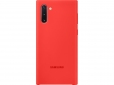 Накладка Samsung Silicone Cover для Samsung Galaxy Note 10 (EF-PN970TREGRU) Red - фото  - Samsung Experience Store — брендовый интернет-магазин