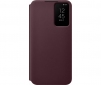 Чехол-книжка Samsung Smart Clear View Cover для Samsung Galaxy S22 Plus (EF-ZS906CEEGRU) Burgundy - фото  - Samsung Experience Store — брендовый интернет-магазин