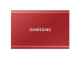 Жесткий диск Samsung Portable SSD T7 1TB USB 3.2 Type-C (MU-PC1T0R/WW) External Red - фото  - Samsung Experience Store — брендовый интернет-магазин