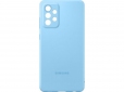 Панель Silicone Cover для Samsung Galaxy A52 (A525) EF-PA525TLEGRU Blue - фото  - Samsung Experience Store — брендовый интернет-магазин