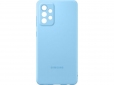 Панель Silicone Cover для Samsung Galaxy A52 (A525) EF-PA525TLEGRU Blue - фото  - Samsung Experience Store — брендовий інтернет-магазин