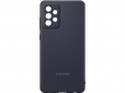 Панель Silicone Cover для Samsung Galaxy A72 EF-PA725TBEGRU Black - фото  - Samsung Experience Store — брендовый интернет-магазин