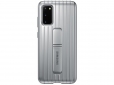 Накладка Samsung Protective Standing Cover для Samsung Galaxy S20 (EF-RG980CSEGRU) Silver - фото  - Samsung Experience Store — брендовий інтернет-магазин