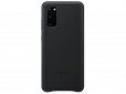 Панель Samsung Leather Cover для Samsung Galaxy S20 (EF-VG980LBEGRU) Black - фото  - Samsung Experience Store — брендовий інтернет-магазин