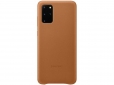 Панель Samsung Leather Cover для Samsung Galaxy S20 Plus (EF-VG985LAEGRU) Brown - фото  - Samsung Experience Store — брендовий інтернет-магазин