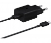 Сетевое зарядное устройство Samsung 15W Power Adapter Type-C Cable (EP-T1510XBEGRU) Black - фото  - Samsung Experience Store — брендовый интернет-магазин