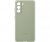 Панель Samsung Silicone Cover для Samsung Galaxy S21 FE (EF-PG990TMEGRU) Olive Green - фото  - Samsung Experience Store — брендовый интернет-магазин