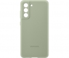 Панель Samsung Silicone Cover для Samsung Galaxy S21 FE (EF-PG990TMEGRU) Olive Green - фото  - Samsung Experience Store — брендовий інтернет-магазин
