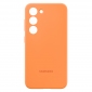 Панель Samsung Silicone Cover для Samsung Galaxy S23 Orange - фото  - Samsung Experience Store — брендовый интернет-магазин