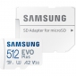 Карта памяти Samsung Evo Plus microSDXC 512GB UHS-I U3 V30 + SD-адаптер (MB-MC512SA/EU) - фото  - Samsung Experience Store — брендовый интернет-магазин