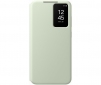 Чехол-книжка Samsung Smart View Wallet для Samsung Galaxy S24 Plus (EF-ZS926CGEGWW) Light Green - фото  - Samsung Experience Store — брендовый интернет-магазин