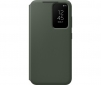 Чехол-книжка Samsung Smart Clear View Cover для Samsung Galaxy S23 (EF-ZS911CGEGRU) Green - фото  - Samsung Experience Store — брендовый интернет-магазин