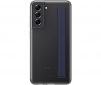 Чехол Samsung Clear Strap Cover для Samsung Galaxy S21 FE (EF-XG990CBEGRU) Dark Gray - фото  - Samsung Experience Store — брендовый интернет-магазин