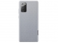 Чехол Samsung Kvadrat Cover Note 20 (EF-XN980FJEGRU) Gray - фото  - Samsung Experience Store — брендовый интернет-магазин