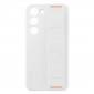 Накладка Samsung Silicone with Strap Cover для Samsung Galaxy S23 White - фото  - Samsung Experience Store — брендовый интернет-магазин