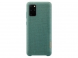 Чохол Samsung Kvadrat Cover Galaxy S20 Plus (EF-XG985FGEGRU) Green - фото  - Samsung Experience Store — брендовий інтернет-магазин