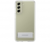 Чехол-накладка Samsung Clear Standing Cover для Samsung Galaxy S21 FE (EF-JG990CTEGRU) Transparent - фото  - Samsung Experience Store — брендовый интернет-магазин