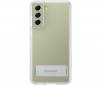 Чохол-накладка Samsung Clear Standing Cover для Samsung Galaxy S21 FE (EF-JG990CTEGRU) Transparent - фото  - Samsung Experience Store — брендовий інтернет-магазин