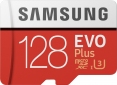 Карта памяти Samsung EVO Plus microSDXC 128GB UHS-I Class 10 + SD адаптер (MB-MC128HA/RU) - фото  - Samsung Experience Store — брендовый интернет-магазин
