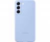 Панель Samsung Silicone Cover для Samsung Galaxy S22 (EF-PS901TLEGRU) Artic Blue - фото  - Samsung Experience Store — брендовый интернет-магазин