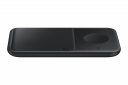 Бездротовий зарядний пристрій Samsung Wireless Charger Duo (EP-P4300TBRGRU) Black - фото  - Samsung Experience Store — брендовый интернет-магазин