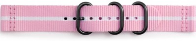 Ремінець Samsung Gear Premium Nato Pink-White (GP-R600BREECAE) - фото  - Samsung Experience Store — брендовий інтернет-магазин