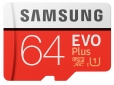 Карта пам'яті Samsung EVO Plus microSDXC 64GB UHS-I Class 10 + SD-адаптер (MB-MC64HA/RU) - фото  - Samsung Experience Store — брендовий інтернет-магазин