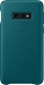 Панель Samsung Leather Cover для Samsung Galaxy S10e (EF-VG970LGEGRU) Green - фото  - Samsung Experience Store — брендовий інтернет-магазин
