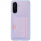 Чехол Samsung Card Slot Cover для Samsung A26 (EF-OA266TLEGWW) Blue - фото  - Samsung Experience Store — брендовый интернет-магазин